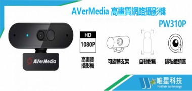 AVERMEDIA PW310P 高畫質網路攝影機