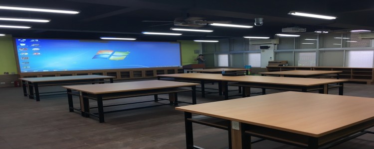 投影拼接融合|北斗家商-廣告設計科