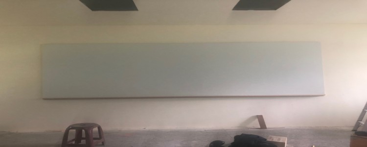 水擦黑板、可投影不反光白板|南大附中