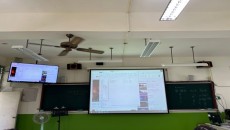 新投影機新氣象 |台南土城高中|